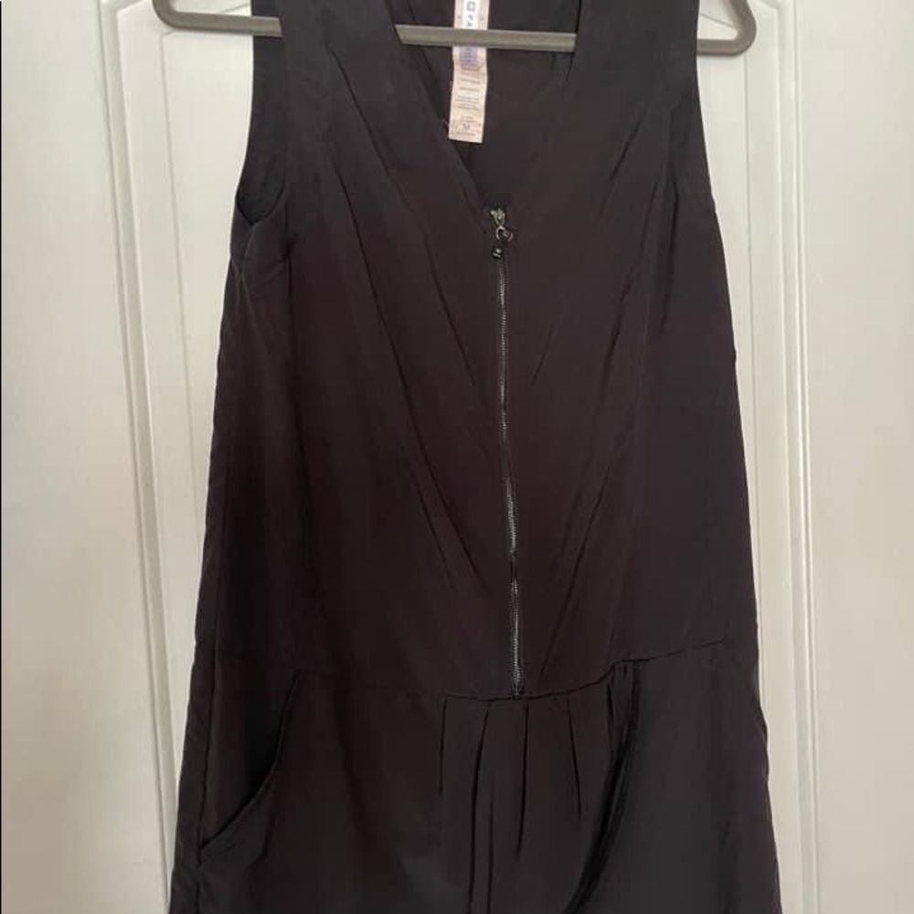 Black swim suit cover up